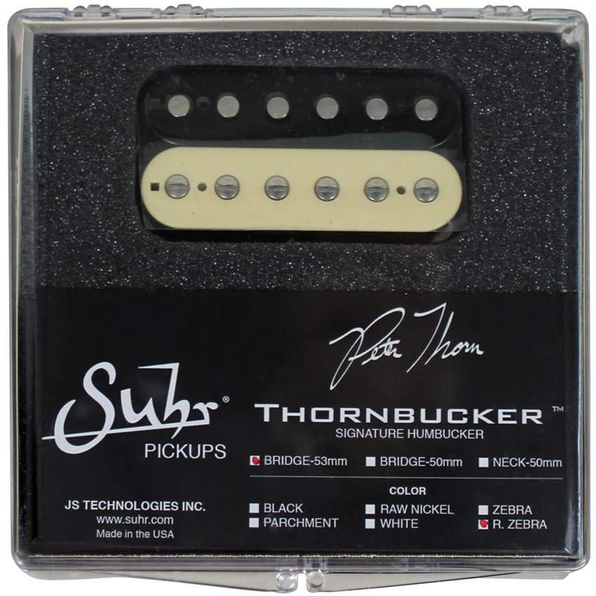 Suhr Thornbucker Bridge Pickup - 53mm, Reversed Zebra - Cosmo Music |  Canada's #1 Music Store - Shop, Rent, Repair