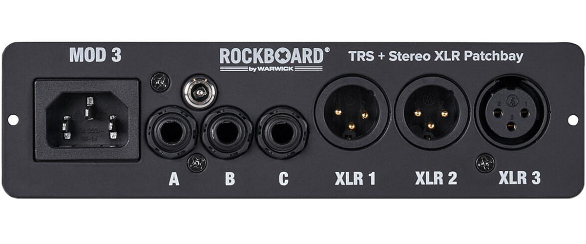RockBoard by Warwick MOD 3 V2 All-in-One TRS & XLR Patchbay - Cosmo Music |  Canada's #1 Music Store - Shop, Rent, Repair