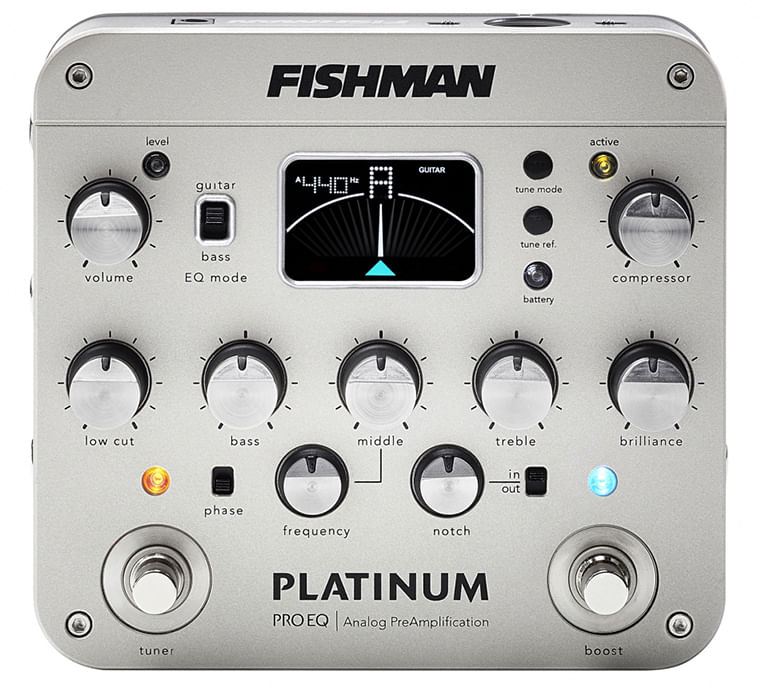 Fishman Platinum Pro EQ/DI Analog Preamp - Cosmo Music