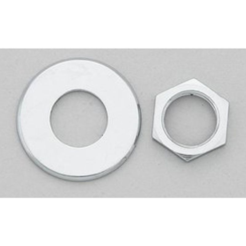 Nuts and Washers for Schaller Straplock Chrome Cosmo Music