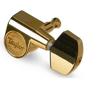 Taylor 1:18 Tuners - Polished Gold, 6 String