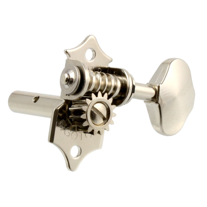 Gotoh Open Gear Keys - 3x3, Nickel | Cosmo Music - Cosmo Music