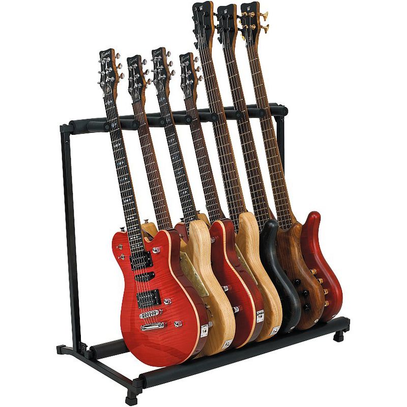 Rack 7 Guitares / Basses électrique : Stands / Supports Rockbag 