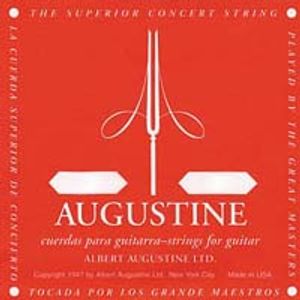 Augustine Red Classical Guitar Single String - Medium Tension "E' or 6th