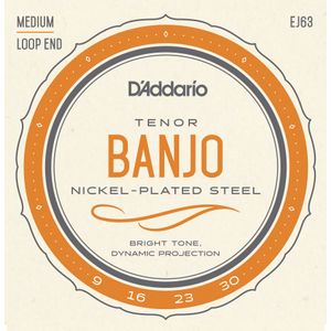 D'Addario EJ63 Tenor Banjo Strings - 9-30