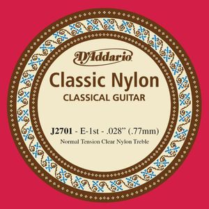 D'Addario J2701 Student Single Classical Guitar String - E