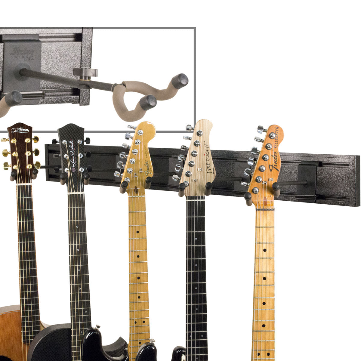 String Swing 5 Guitar Hanger - Black - Cosmo Music | Canada's #1 Music  Store - Shop, Rent, Repair