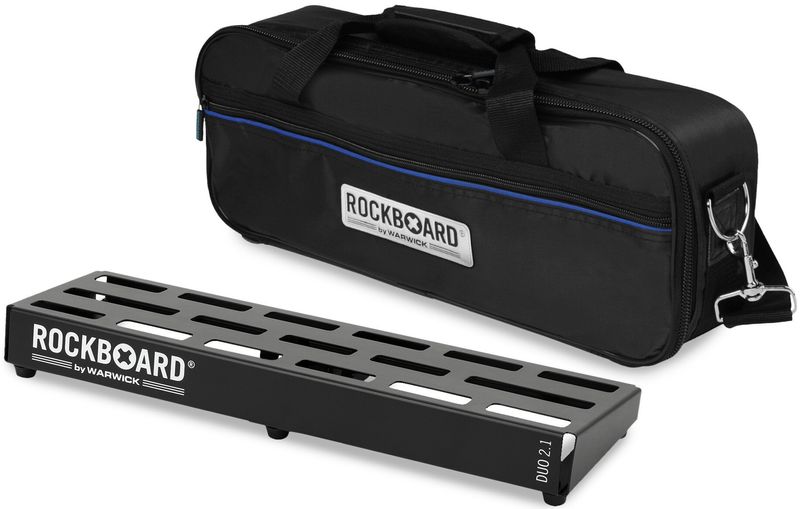 RockBoard by Warwick DUO 2.1 Pedalboard with Gig Bag