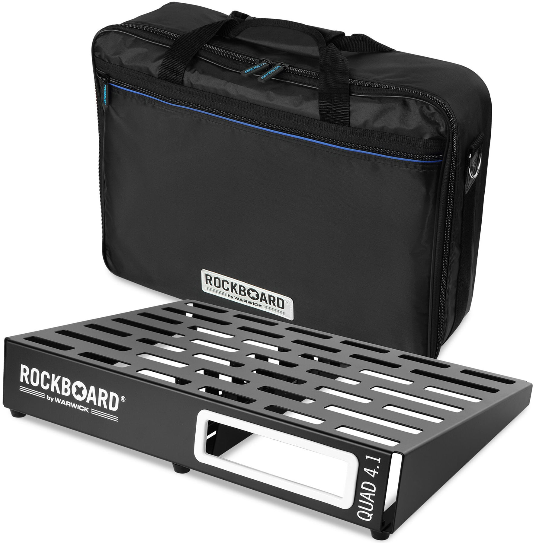 RockBoard by Warwick QUAD 4.1 Pedalboard with Gig Bag