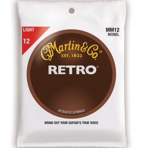 Martin Retro Acoustic Guitar Strings - Light