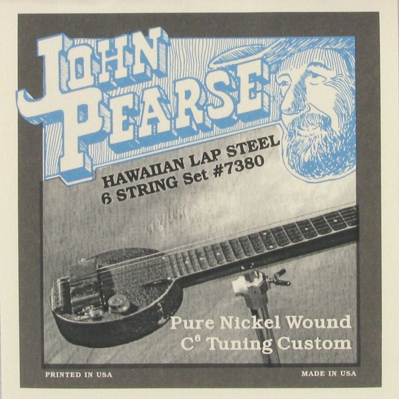 John Pearse Hawaiian Nickel Wound Acoustic Guitar Strings C6