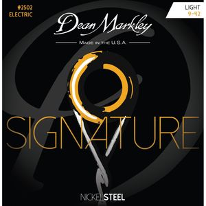 Dean Markley Signature NickelSteel Electric Guitar Strings - Light, 9-42