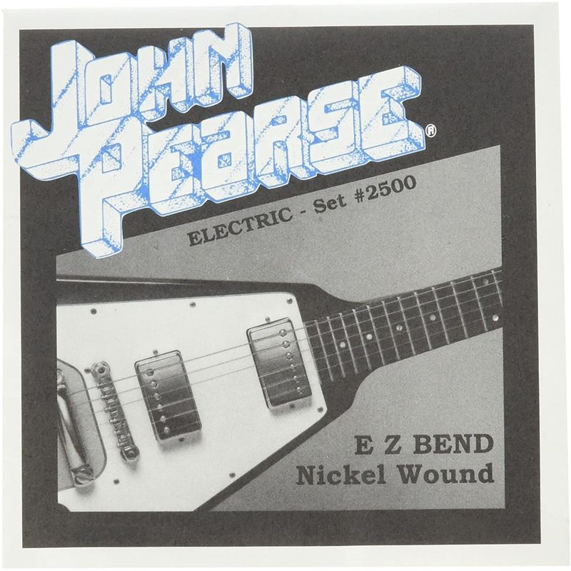 John Pearse 2500 EZ Band Electric Guitar Strings Cosmo Music