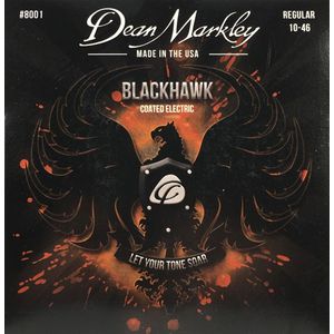 Dean Markley 8001 Blackhawk Coated Electric Guitar Strings - Regular, 10-46