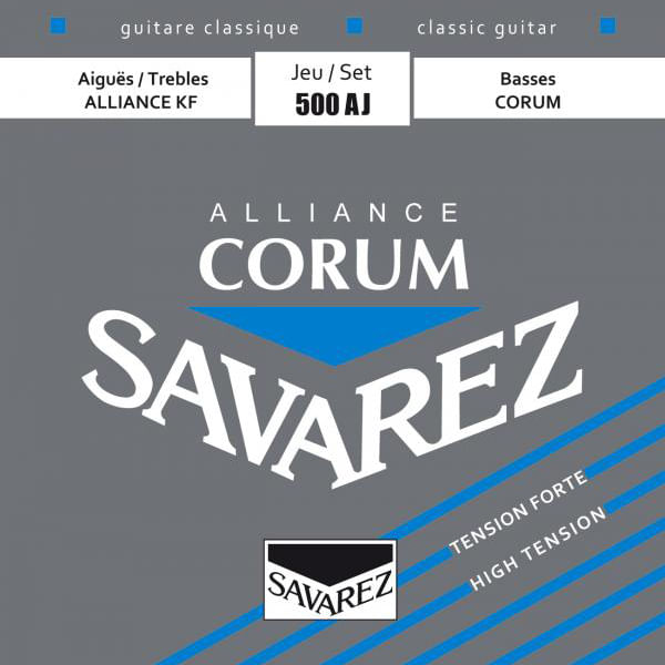 Savarez 500AJ Alliance Corum Classical Guitar Strings High Tension