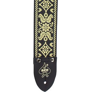 Ace Vintage Reissue Guitar Strap - Old Gold