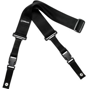 DiMarzio Nylon ClipLock Guitar Strap - 2", Black