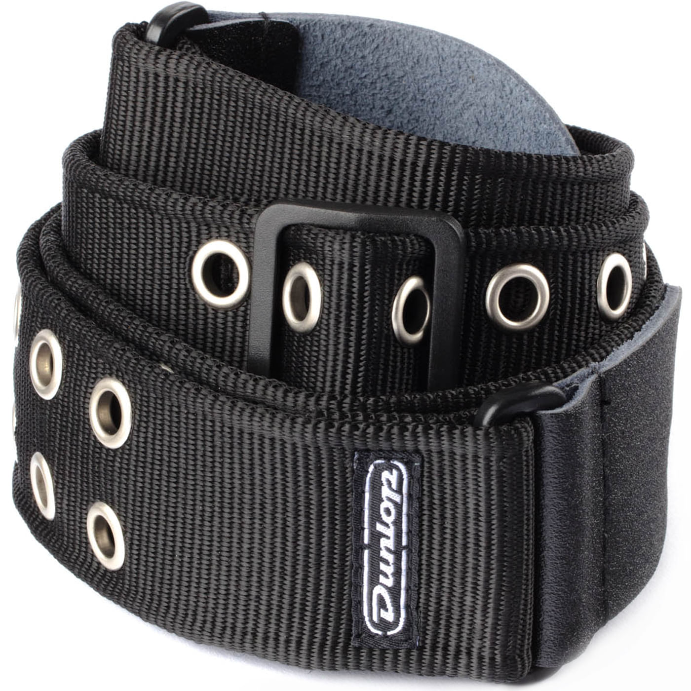 Jim Dunlop Classic Dun Grommet Guitar Strap Black Cosmo Music