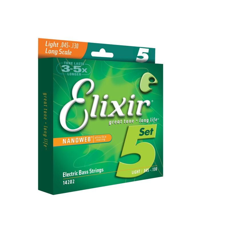 Elixir bass strings on sale 5 stainless steel