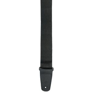 Perri's NWS-20 Guitar Strap with Logo - Black