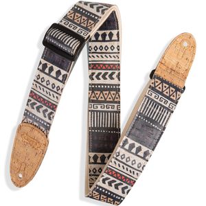 Levy's MX8-002 Cork Guitar Strap - Zanzibar