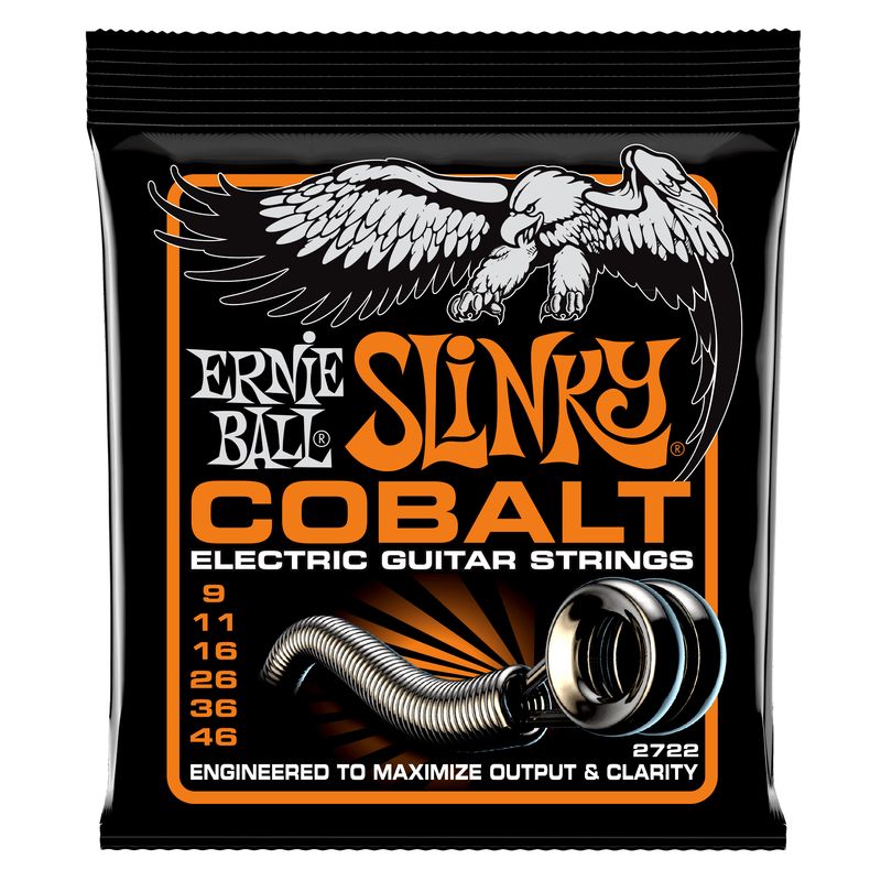 Ernie Ball PO2722 Hybrid Slinky Cobalt Electric Guitar Strings