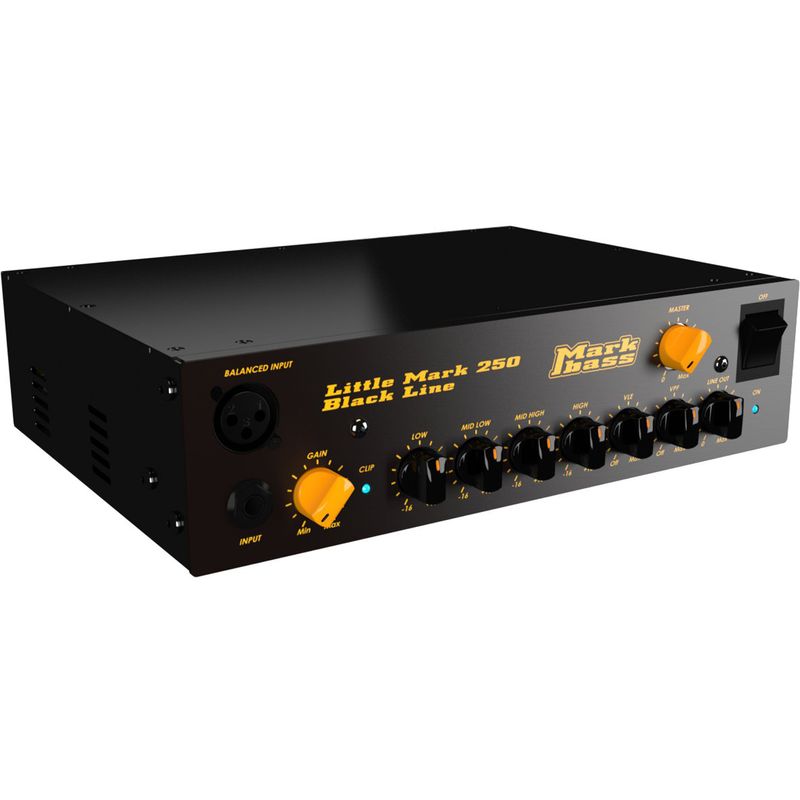 Markbass Little Mark 250 Black Line Bass Amp Head - Cosmo Music