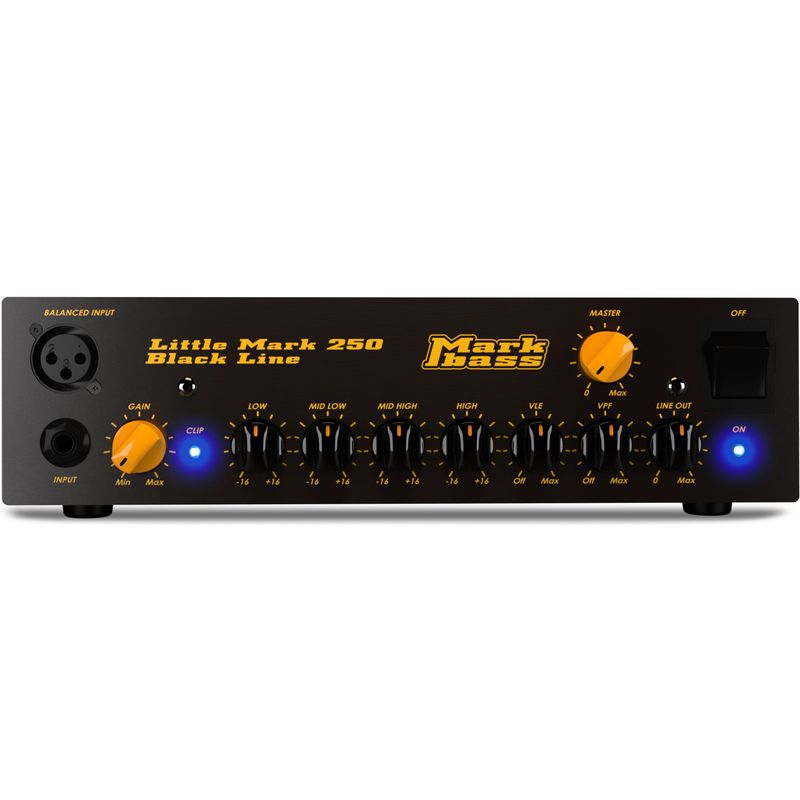 Markbass Little Mark 250 Black Line Bass Amp Head - Cosmo Music