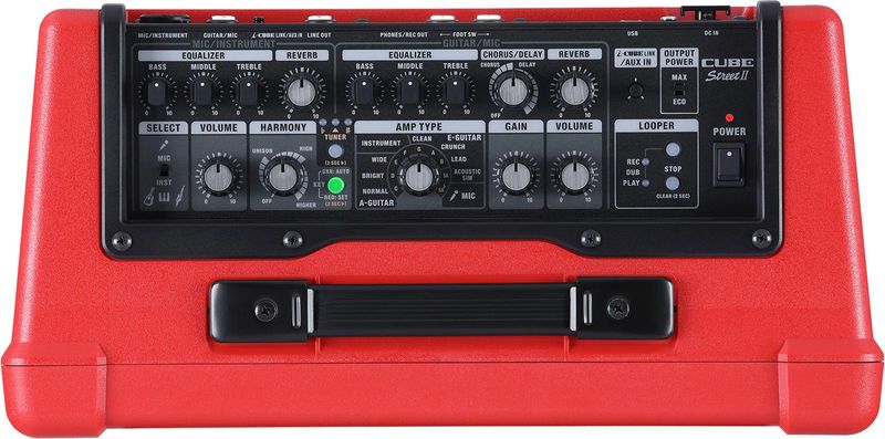 BOSS CUBE Street II Guitar Amp - Red