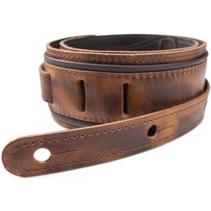Taylor Fountain Leather Guitar Strap - 2-1/2", Weathered Brown