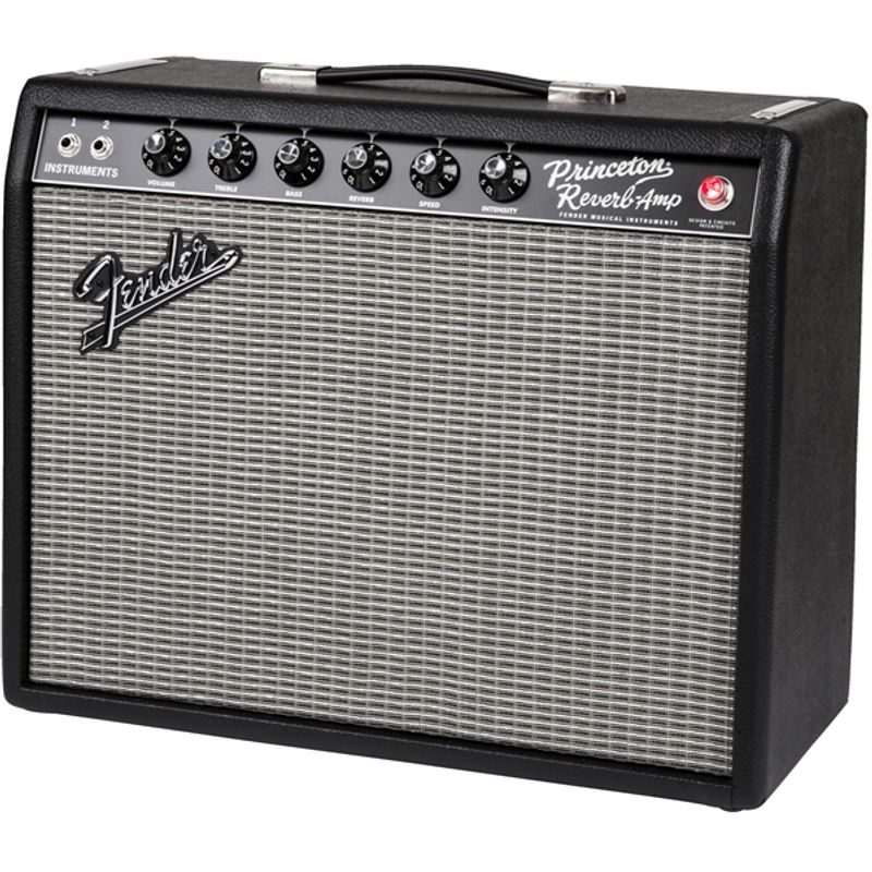 Fender '65 Princeton Reverb Guitar Amp - Black