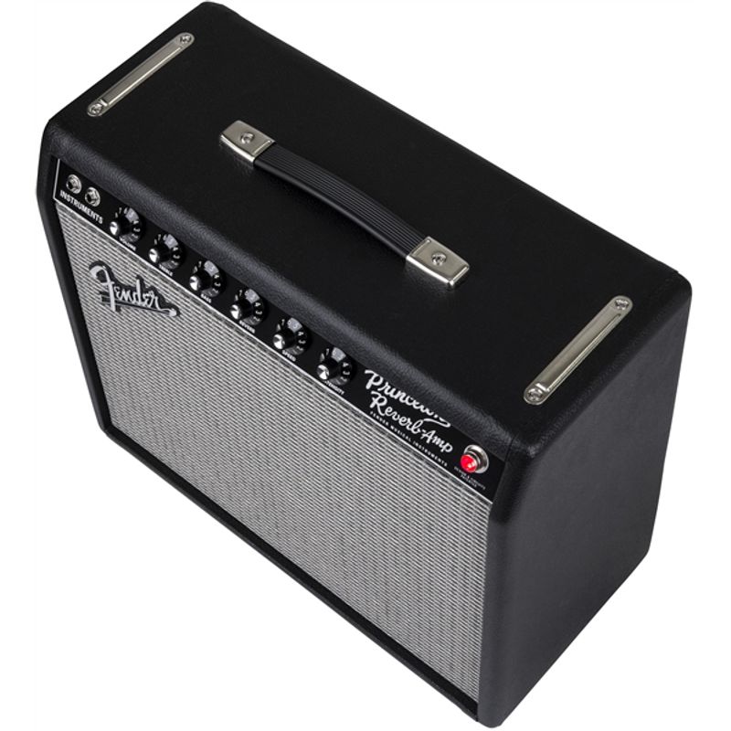 Fender '65 Princeton Reverb Guitar Amp - Black - Cosmo Music