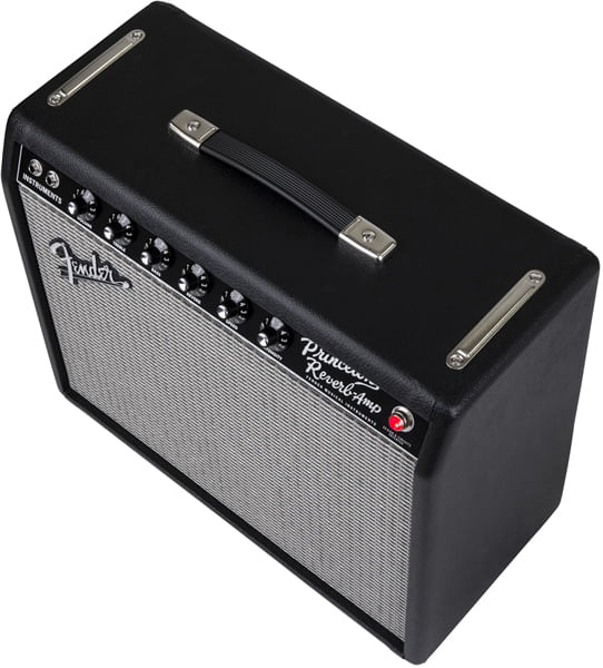 Fender '65 Princeton Reverb Guitar Amp - Black - Cosmo Music