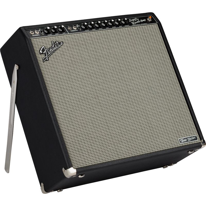 Fender Tone Master Super Reverb Amp - Black and Silver - Cosmo Music