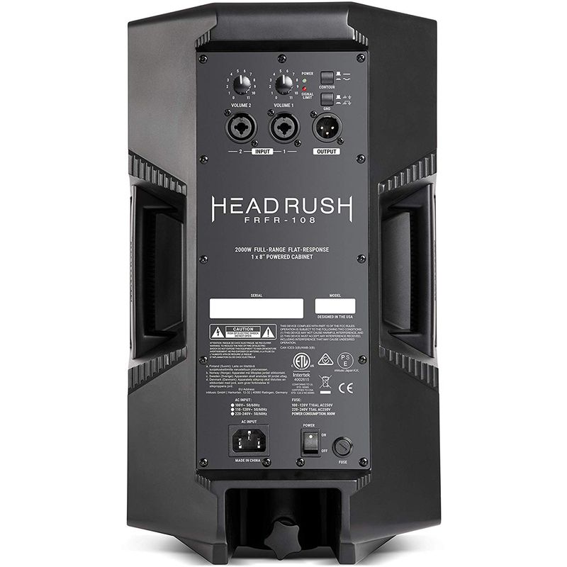 HeadRush FRFR-108 Powered Guitar Speaker Cabinet - Cosmo Music