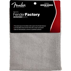 Fender Factory Microfiber Cloth - Gray