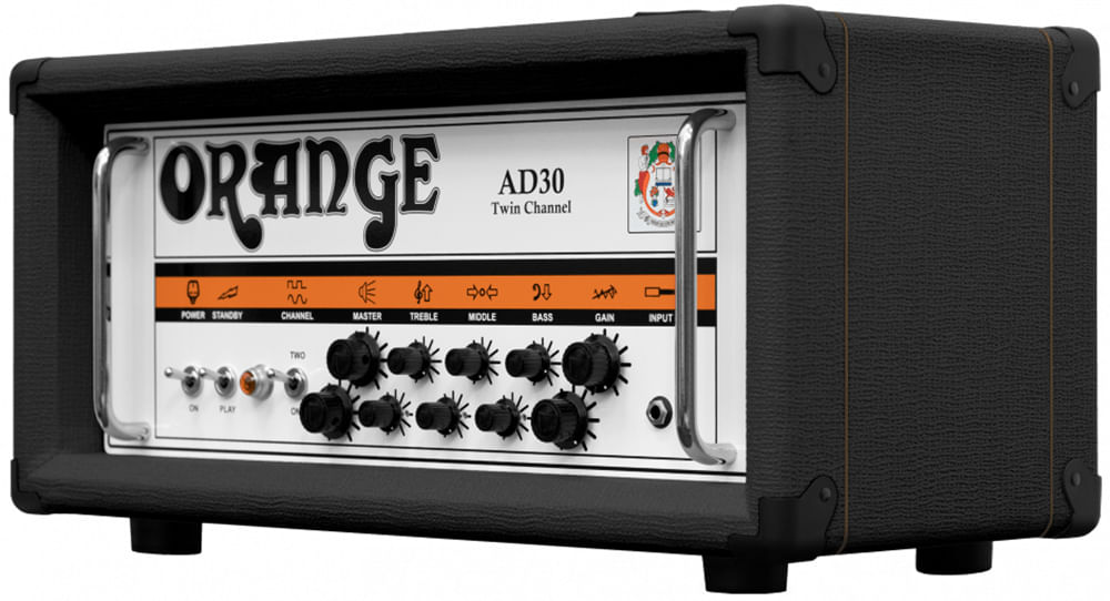 Orange AD30 Tube Guitar Amp Head - Black