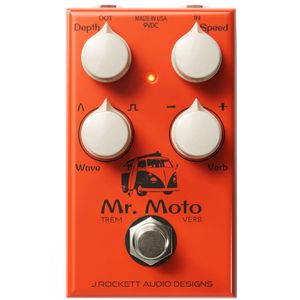 J. Rockett Mr. Moto Tremolo/Reverb Pedal
