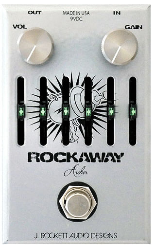 J. Rockett Rockaway Archer Overdrive/EQ Pedal - Cosmo Music