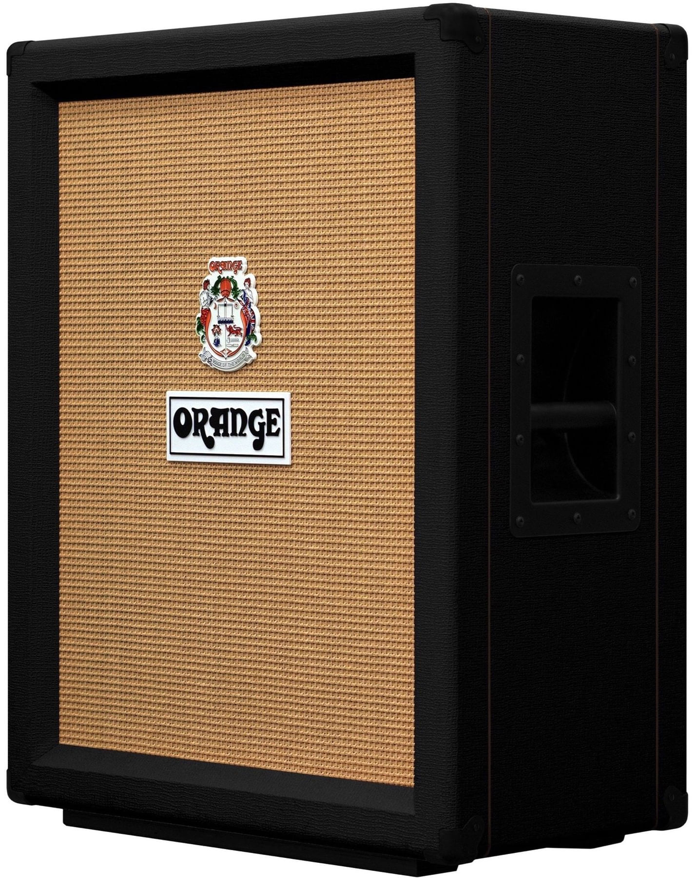 Orange PPC212 V Vertical Cabinet Black Cosmo Music