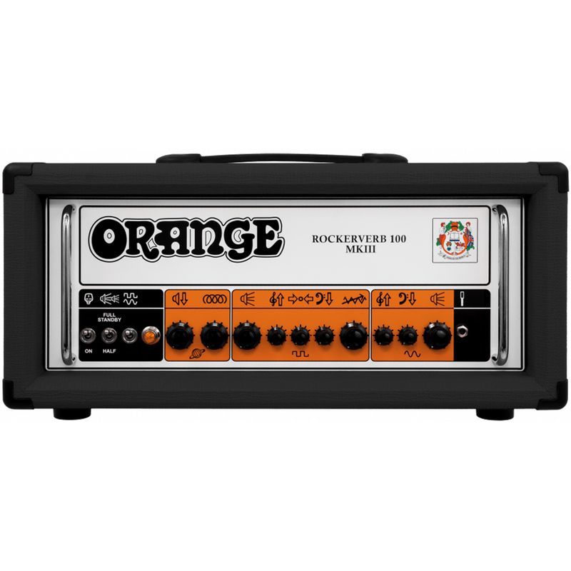 Orange Rockerverb 100 MKIII Tube Guitar Amp Head - Black