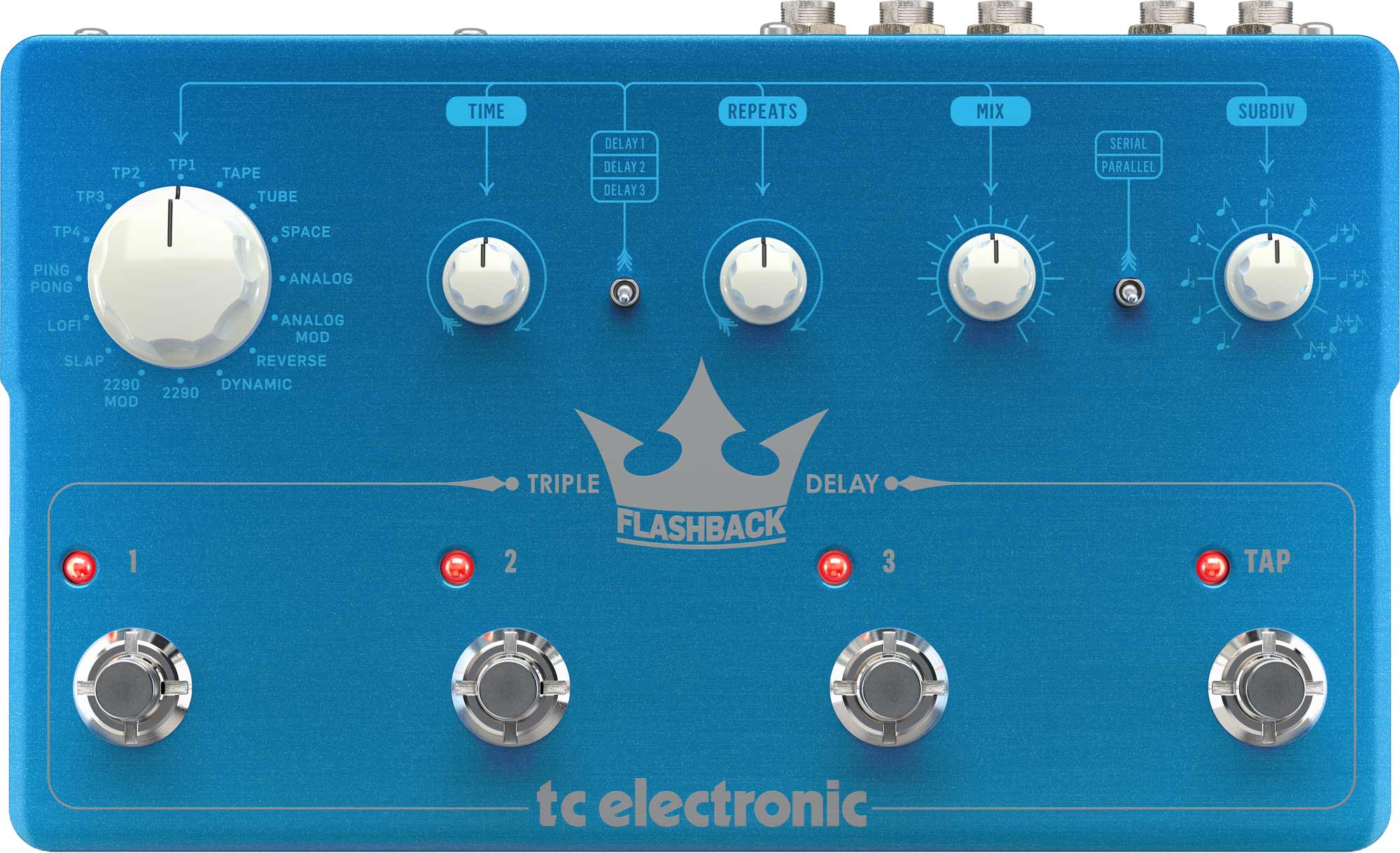 人気デザイナー エフェクター tc DELAY TRIPLE FLASHBACK electronic