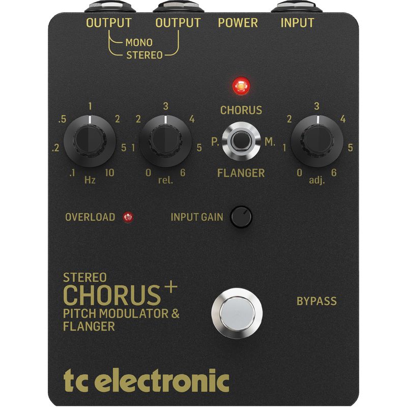 TC Electronic SCF Gold Stereo Chorus Flanger Pedal