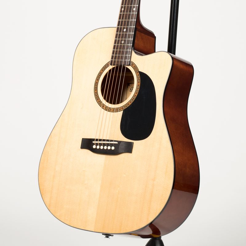 BeaverCreek BCTD101 - Guitare Acoustique Dreadnought - Naturelle : Nantel  Musique