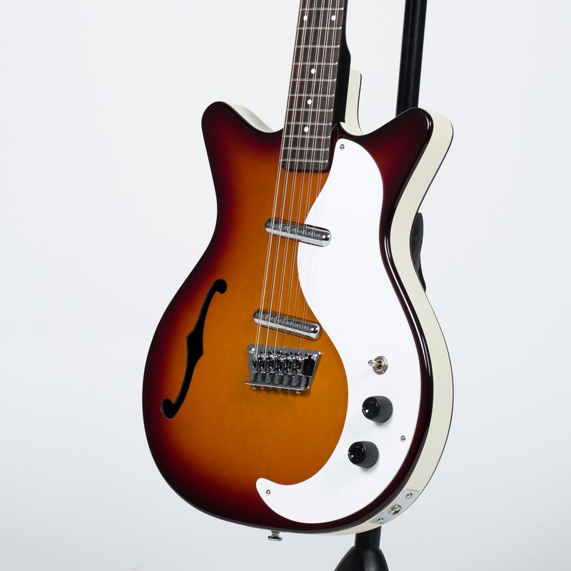 Danelectro D5912 12-String Electric Guitar - Cherry Sunburst