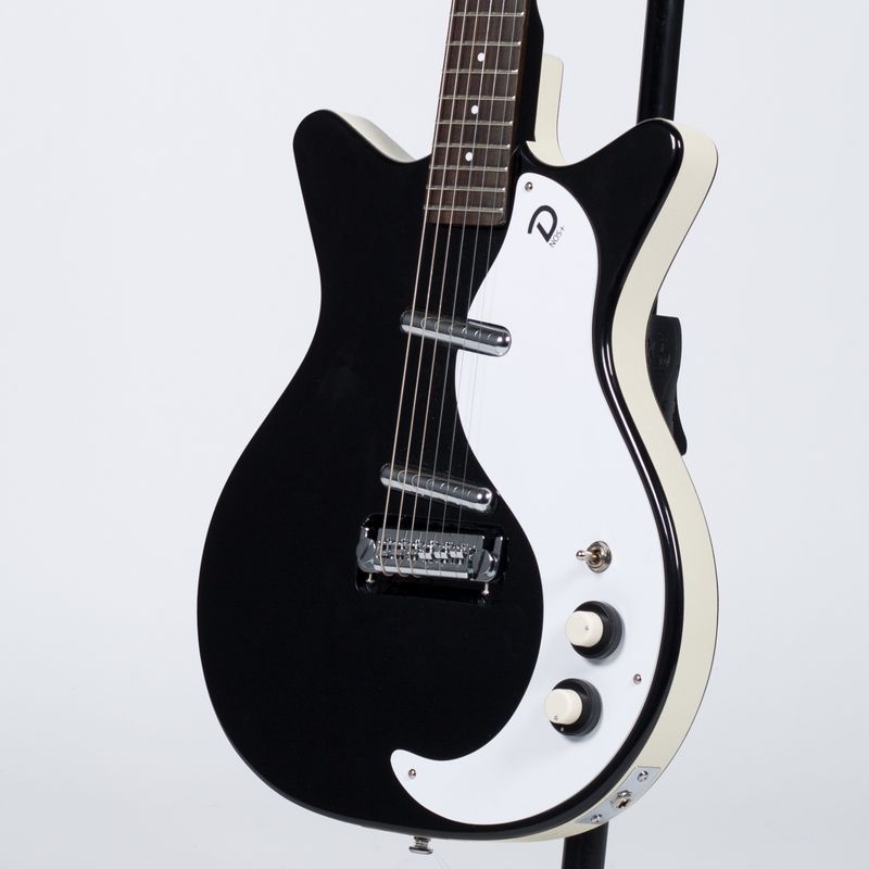 Danelectro DC Modified 59 Reissue Electric Guitar - Black - Cosmo