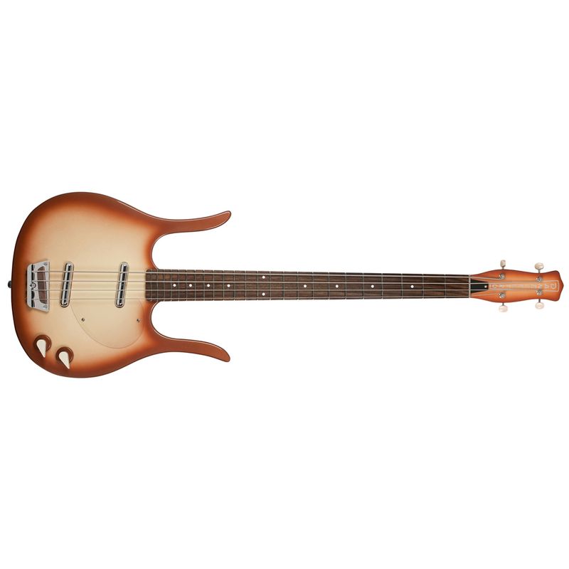 Danelectro '58 Longhorn Bass Guitar - Copper Burst