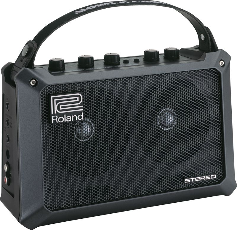 Roland Mobile Cube Battery Powered Stereo Amp - Cosmo Music Roland Mobile Cube Battery Powered Stereo Amp - Cosmo Music