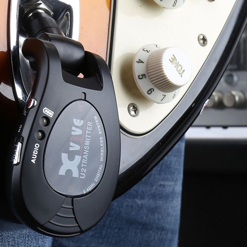 Xvive Audio U2 Digital Wireless Guitar System - Black - Cosmo Music