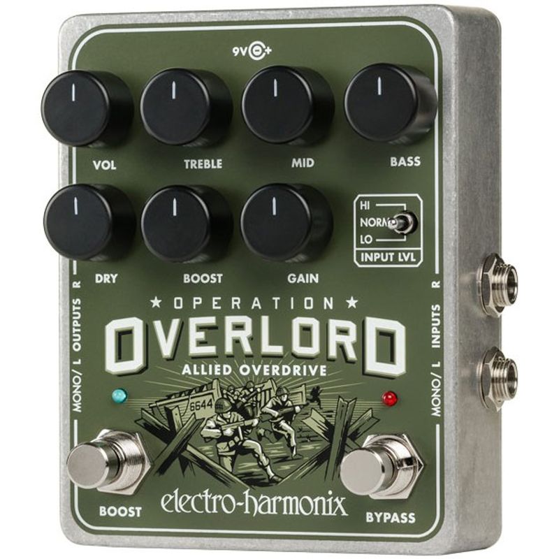 Electro-Harmonix Operation Overlord Allied Overdrive Pedal - Cosmo